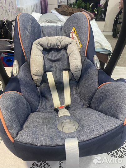 Автолюлька с базой изофикс