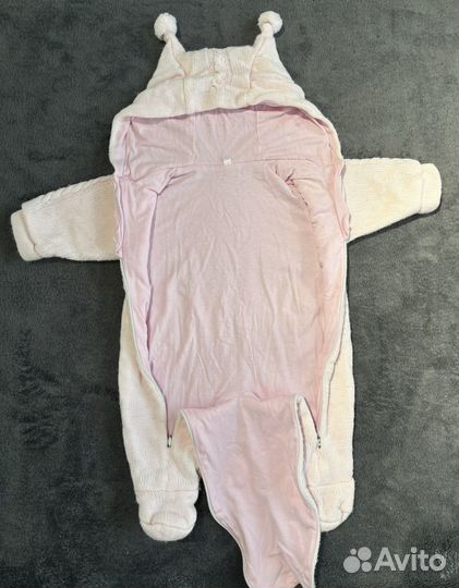 Вязаный комбинезон 62