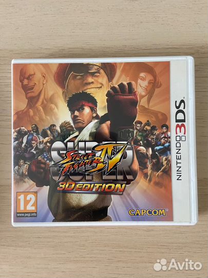 Игра Street Fighter IV 3D, NIntendo 3DS