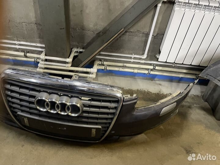 Передний бампер audi a6c6