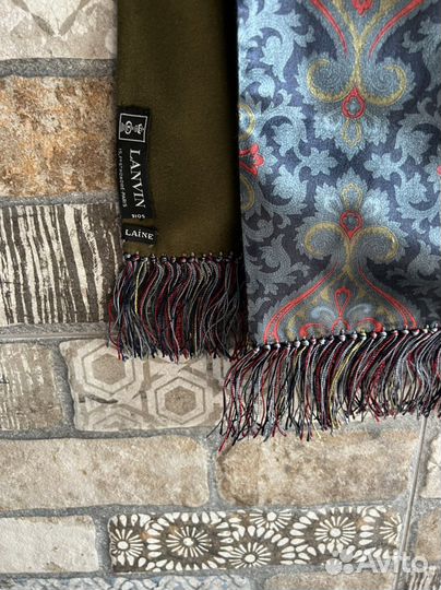 Vintage Lanvin Silk шарф