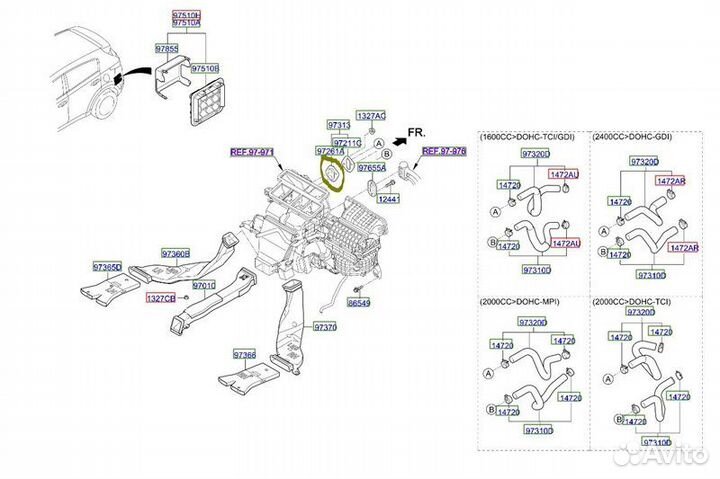 Прокладка Kia Sportage QL G4nalh714830 2021