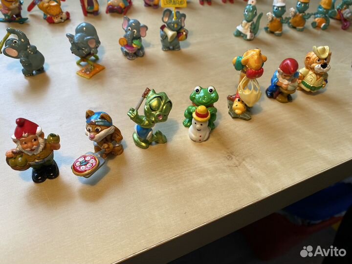 Фигурки из киндер сюрприза 1992-1996