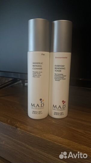 Очищающее соедство для дица и тоник M.A.D