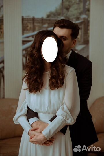 Свадебное платье в стиле ампир рустик 42