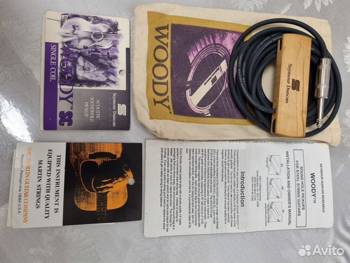 Звукосниматель Seymour Duncan Woody scsa-3SC, (сща