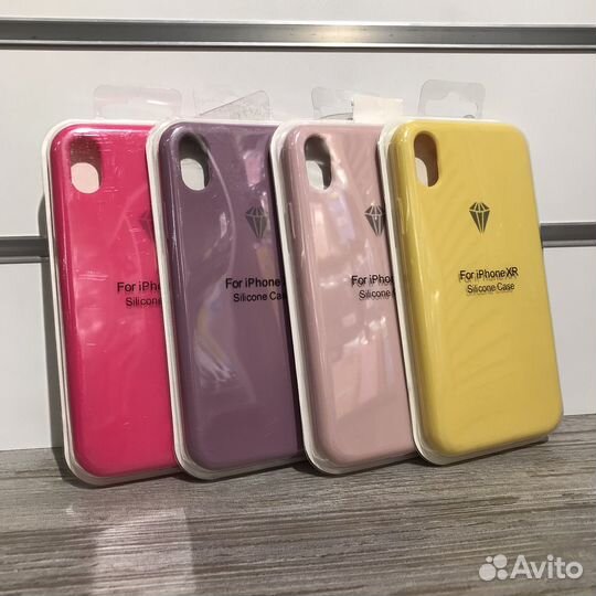 Чехол Silicone case AMA iPhone XR