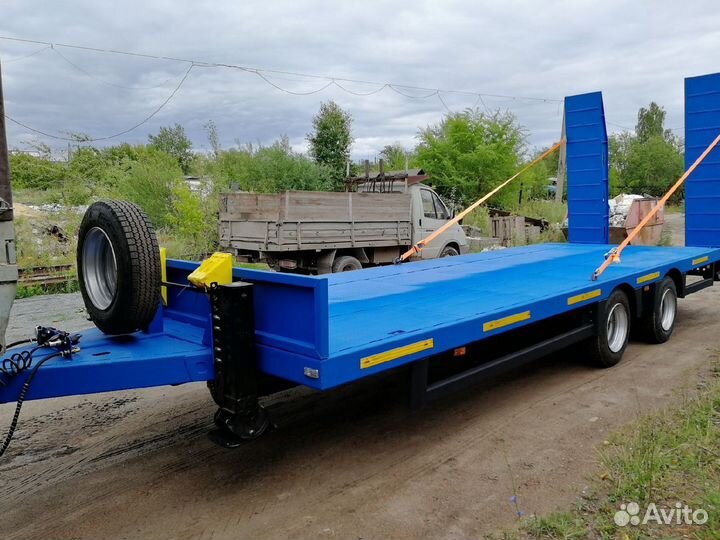 Прицеп трал (тяжеловоз) АЛСА 8817, 2023