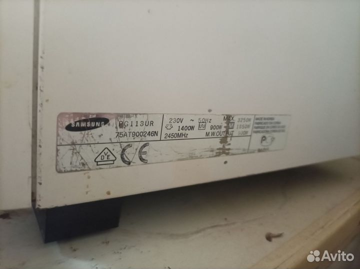 Микроволновая печь samsung на запчасти