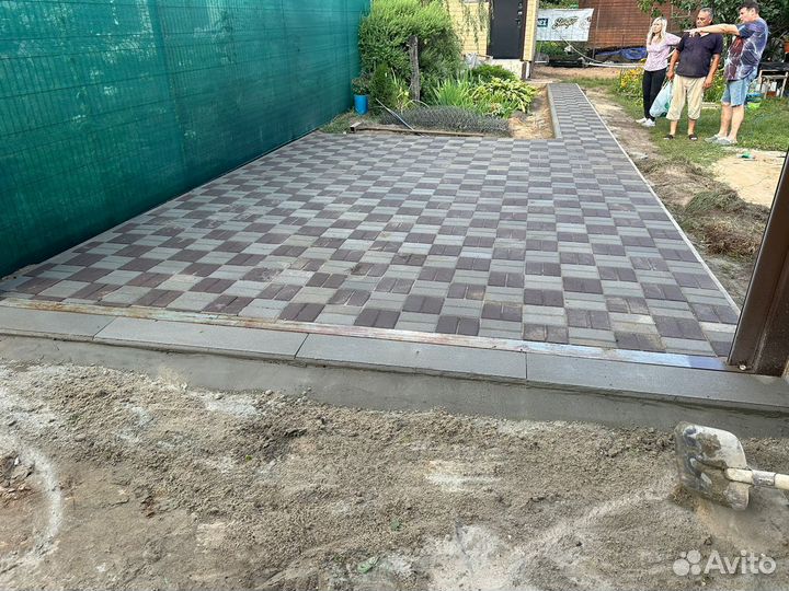 Укладка брусчатки под ключ