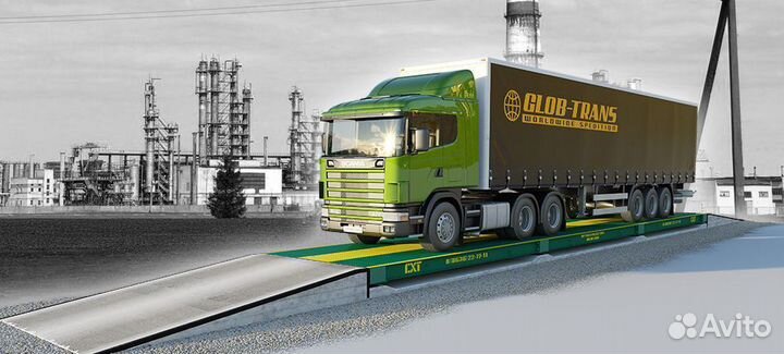 Автомобильные весы 60 тонн 15 метров (на раме)