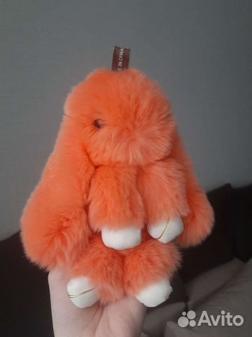Игрушка пушистый заяц