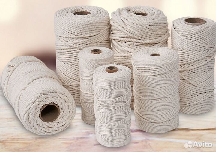 Джутовая веревка, шпагат