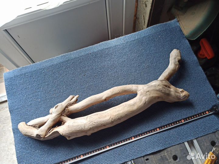 Коряга 70см для растений кактусы