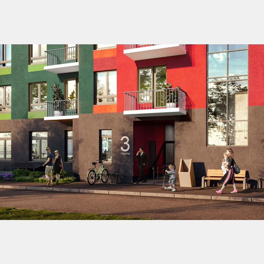 1-к. квартира, 36,4 м², 5/5 эт.