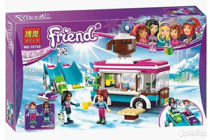 Конструктор Bela Friends 254 детали 10729