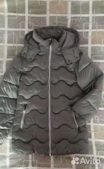 Утепленная куртка futurino на девочку 140-150см