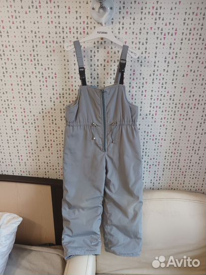 Брюки полукомбинезон зимние