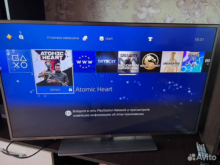 Ps4 Slim 1tb прошитая с играми