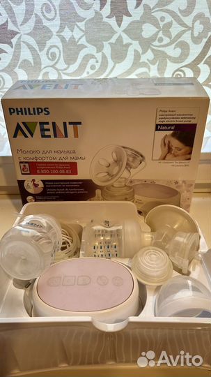 Молокоотсос avent электрический