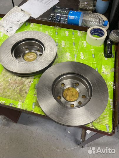 Диски тормозные фольцваген шаран DF2776