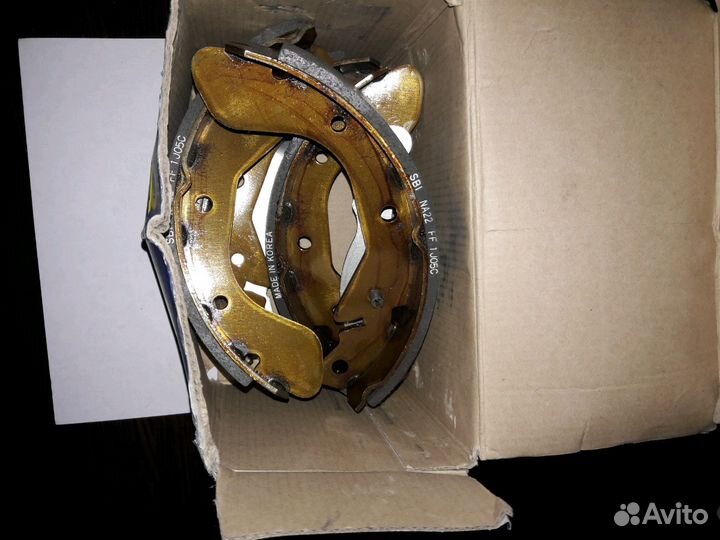 Тормозные барабанные колодки на ланос