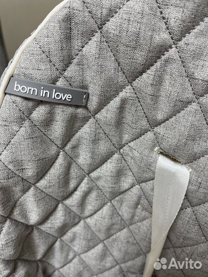 Стул для кормления складной happy baby berny