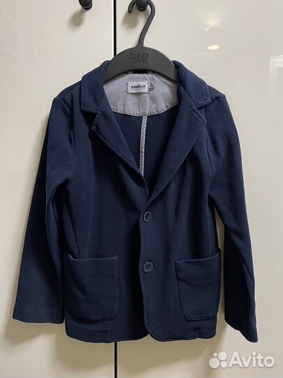 Пиджак на мальчика 128