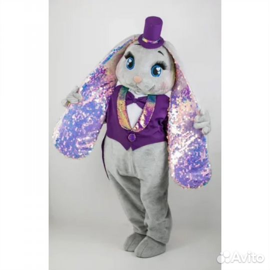 Ростовая кукла Зайка и Мишка, поздравление