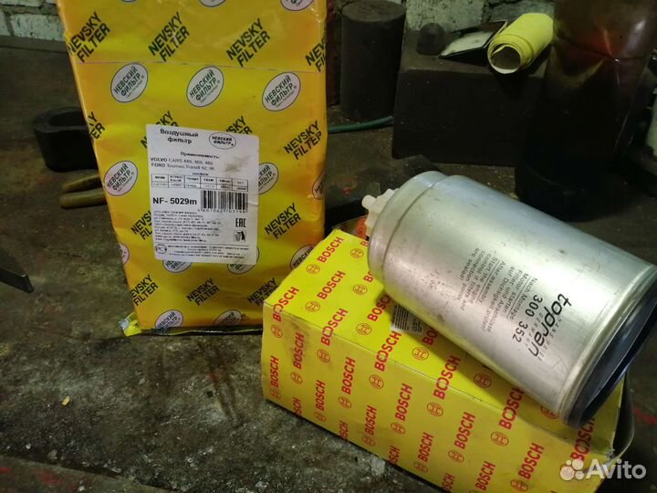 Фильтр воздушный и фильтр топлевный