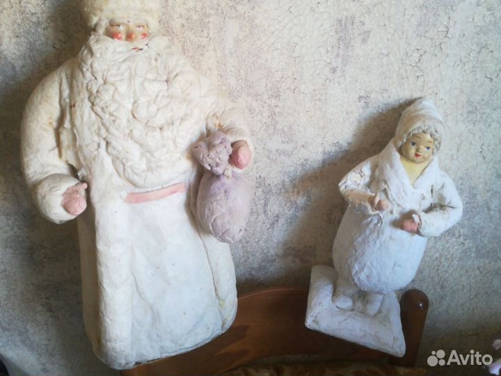 Ватный дед мороз СССР