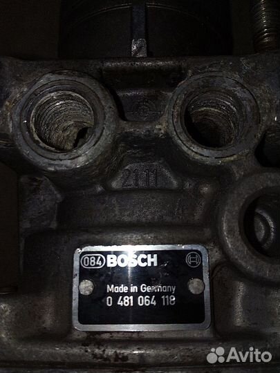 PD78833, кран главный тормозной MAN (Ман) 19/F2000 93-00 (0481064118)