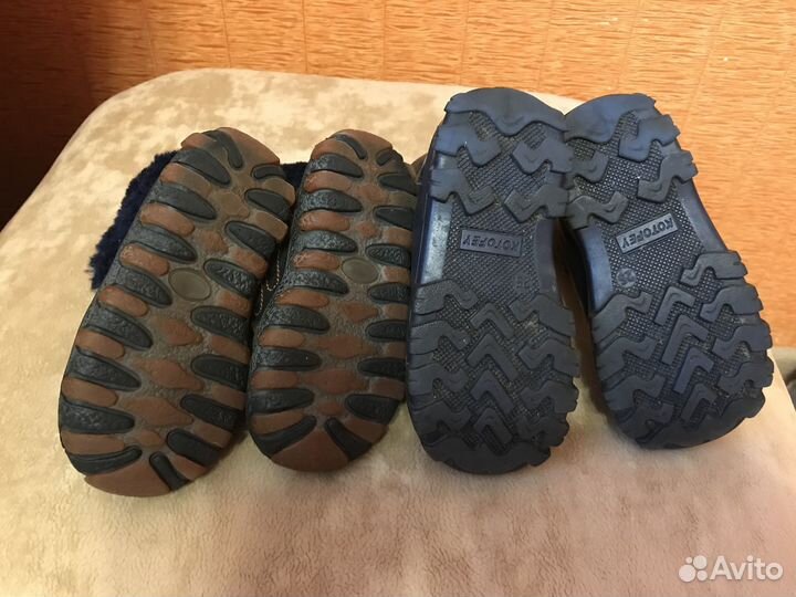 Зимние сапожки пакетом 24