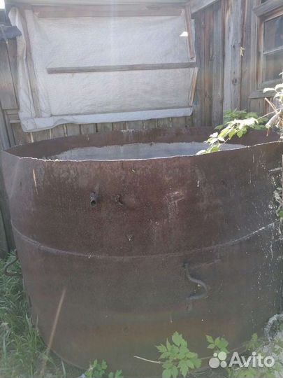 Бак для воды металлический