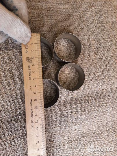 Кольца Для Салфеток 4шт Винтаж