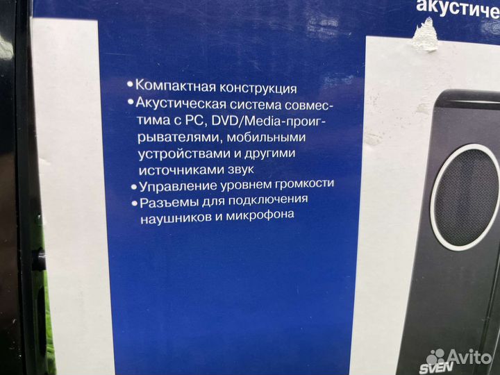 Компьютерные Колонки 2.0 sven