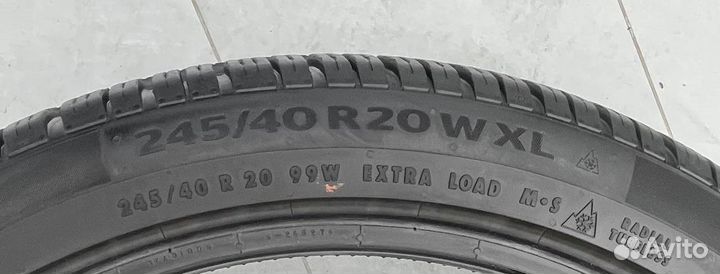 Continental ContiWinterContact TS 860 275/35 R20 и 245/40 R20