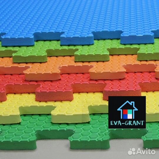 Мягкий пол EVA от фабрики 14мм теплоизоляционный