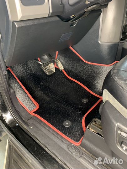 3d коврики на Land Rover Discovery 3-рядный салон