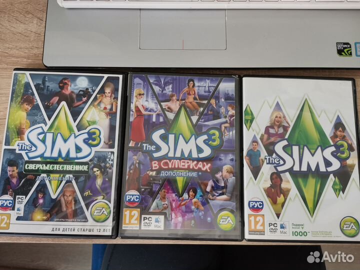 5 дисков симс the sims 2 the sims 3 дополнения