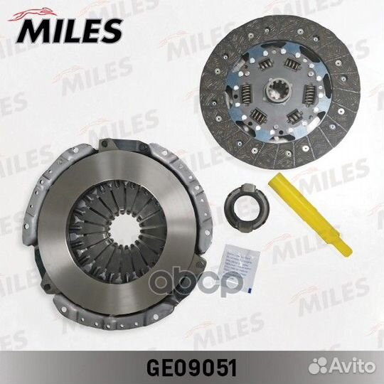 Сцепление к-т GAZ gazelle 2.9 10- GE09051 Miles