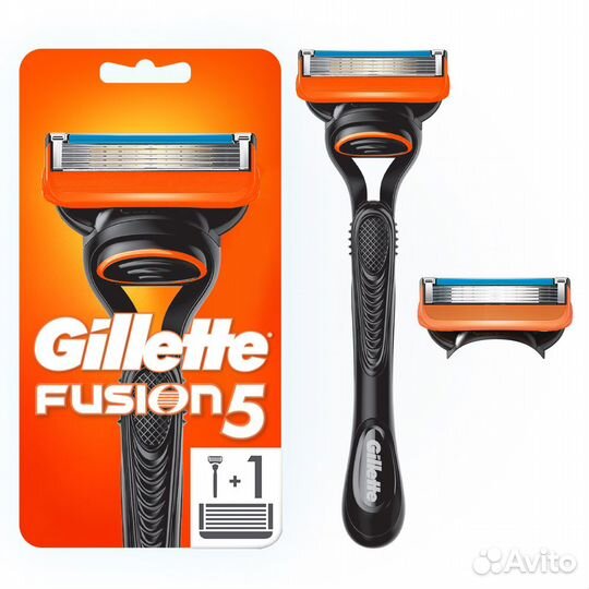 Бритвенный станок gillette fusion