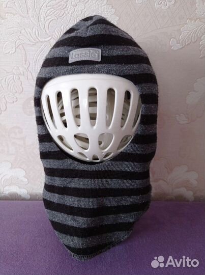 Зимняя шапка шлем 46-48 размер Lassie