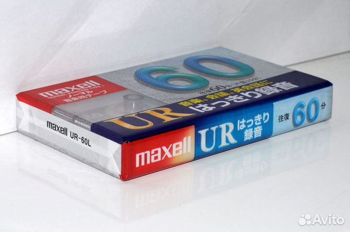 Аудиокассеты maxell UR 60 japan market (5343)