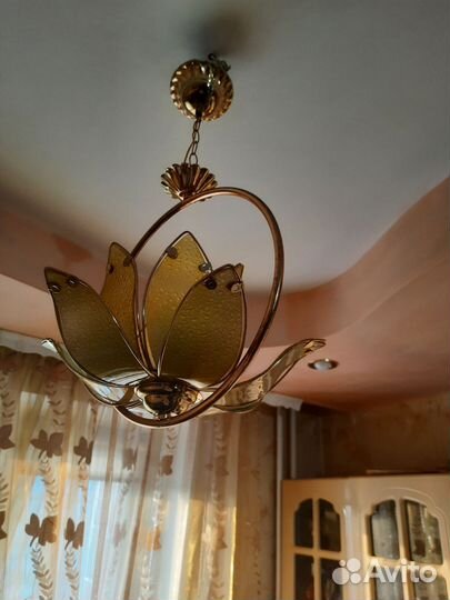 Люстра потолочная бу