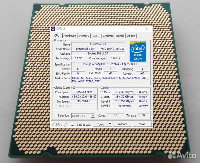 Xeon e5 2697A v4