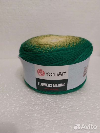 Пряжа YarnArt flowers merino