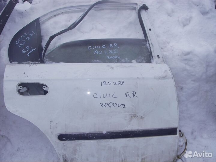 Дверь задняя правая Honda Civic (EJ, EK Sed+3HB) 1