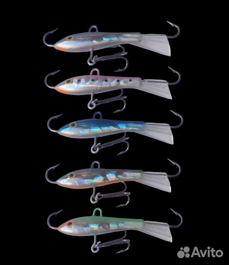 Окунëвые балансиры rapala gigging rap 30mm 6гр 5шт