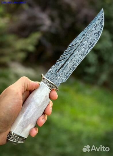 Нож Дамаск рог лося (Арт.49453)